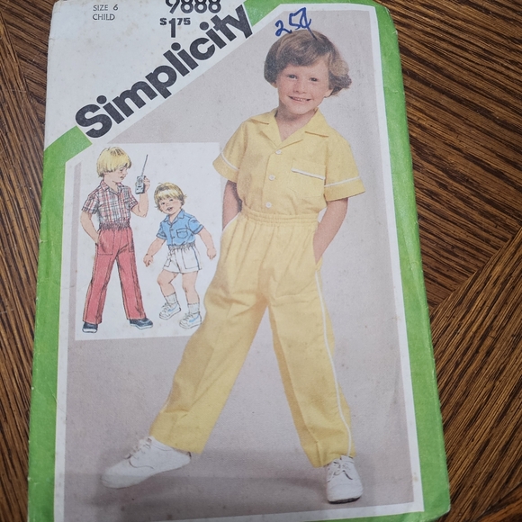Simplicity Boys Vintage Sewing Pattern Lot - Picture 4 of 7